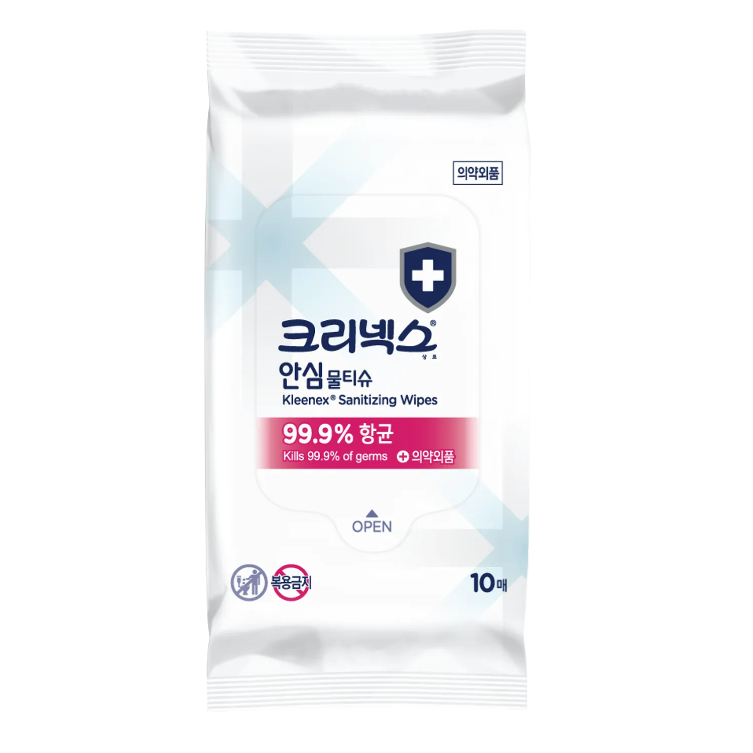 Kleenex Antibacterial Wet Wipes 10 Sheets