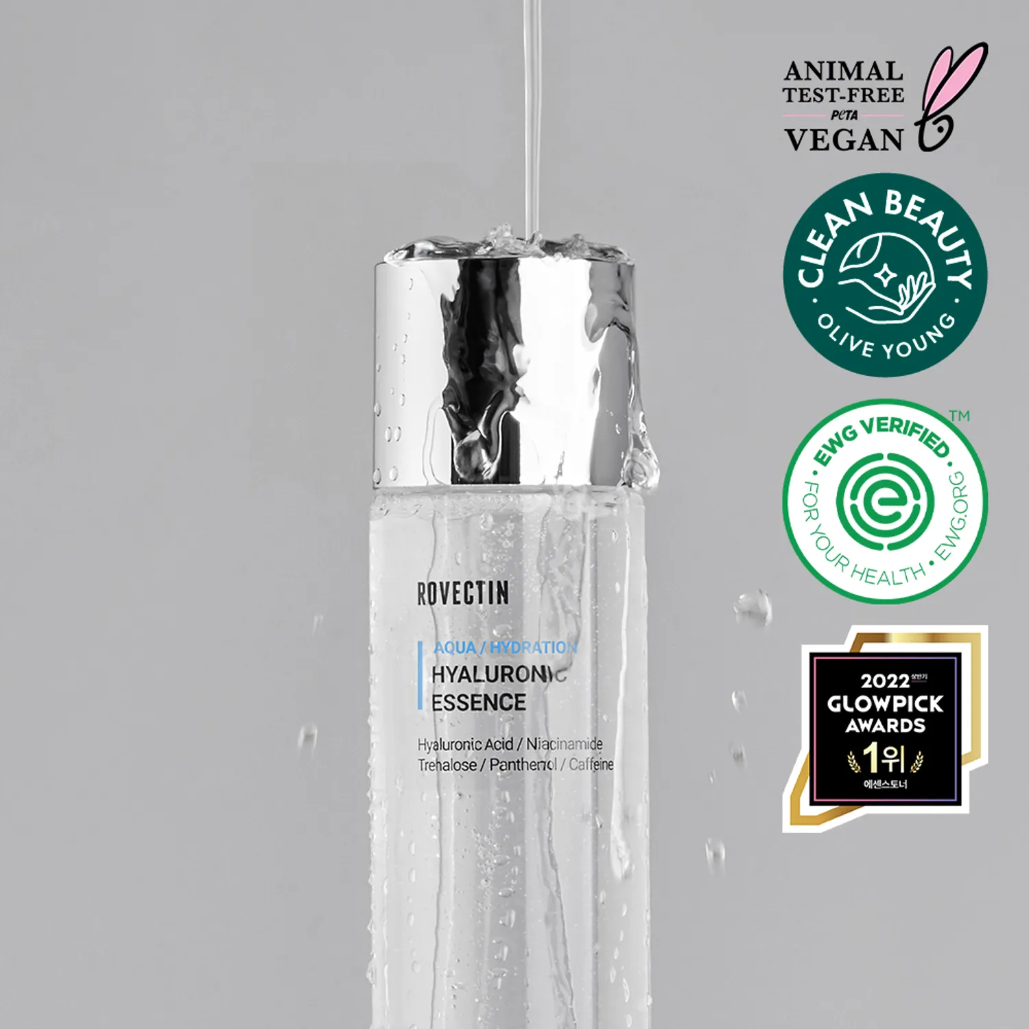 ROVECTIN Aqua Hyaluronic Essence 180ml
