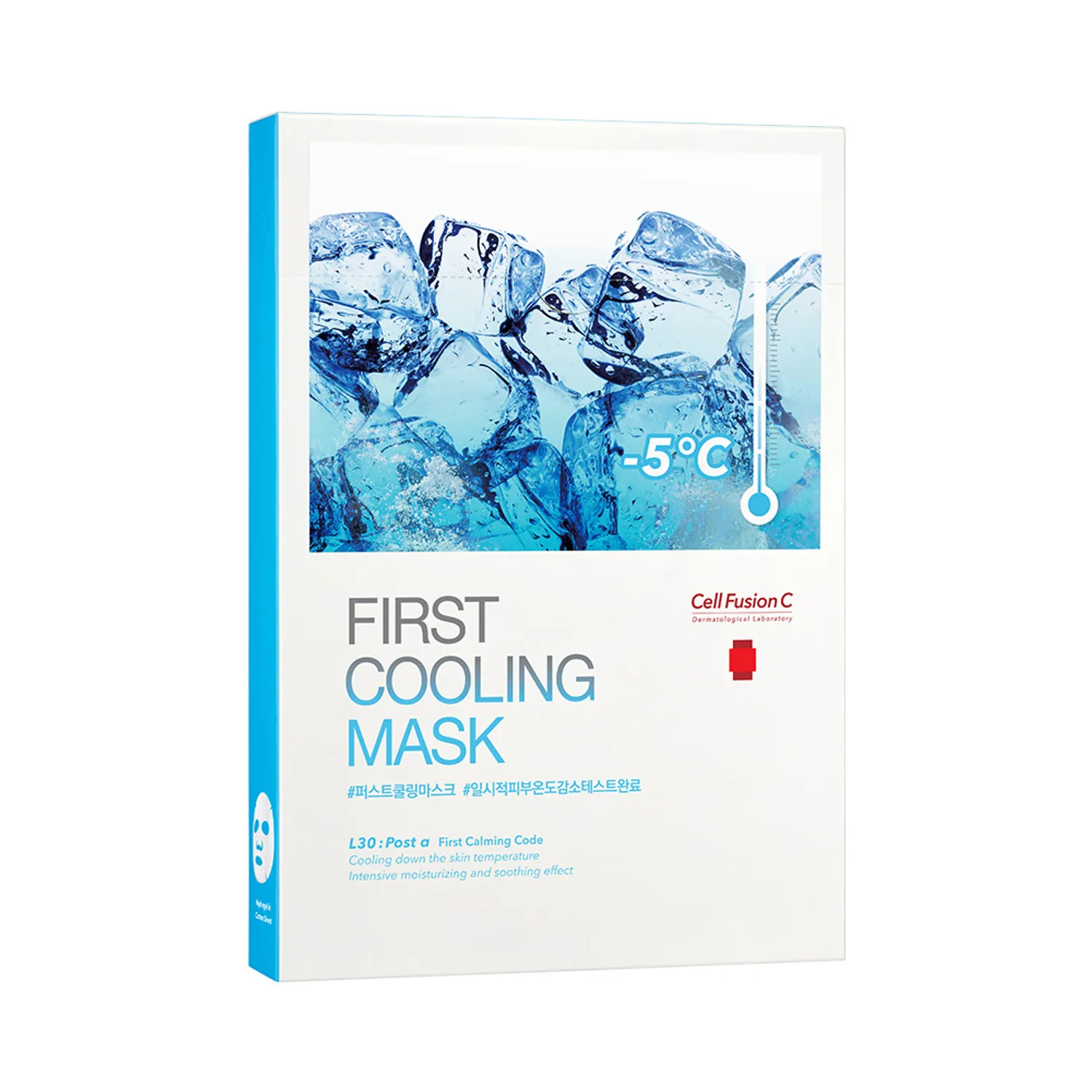 Cell Fusion C Post 伪 First Cooling Mask Sheet 5 Sheets