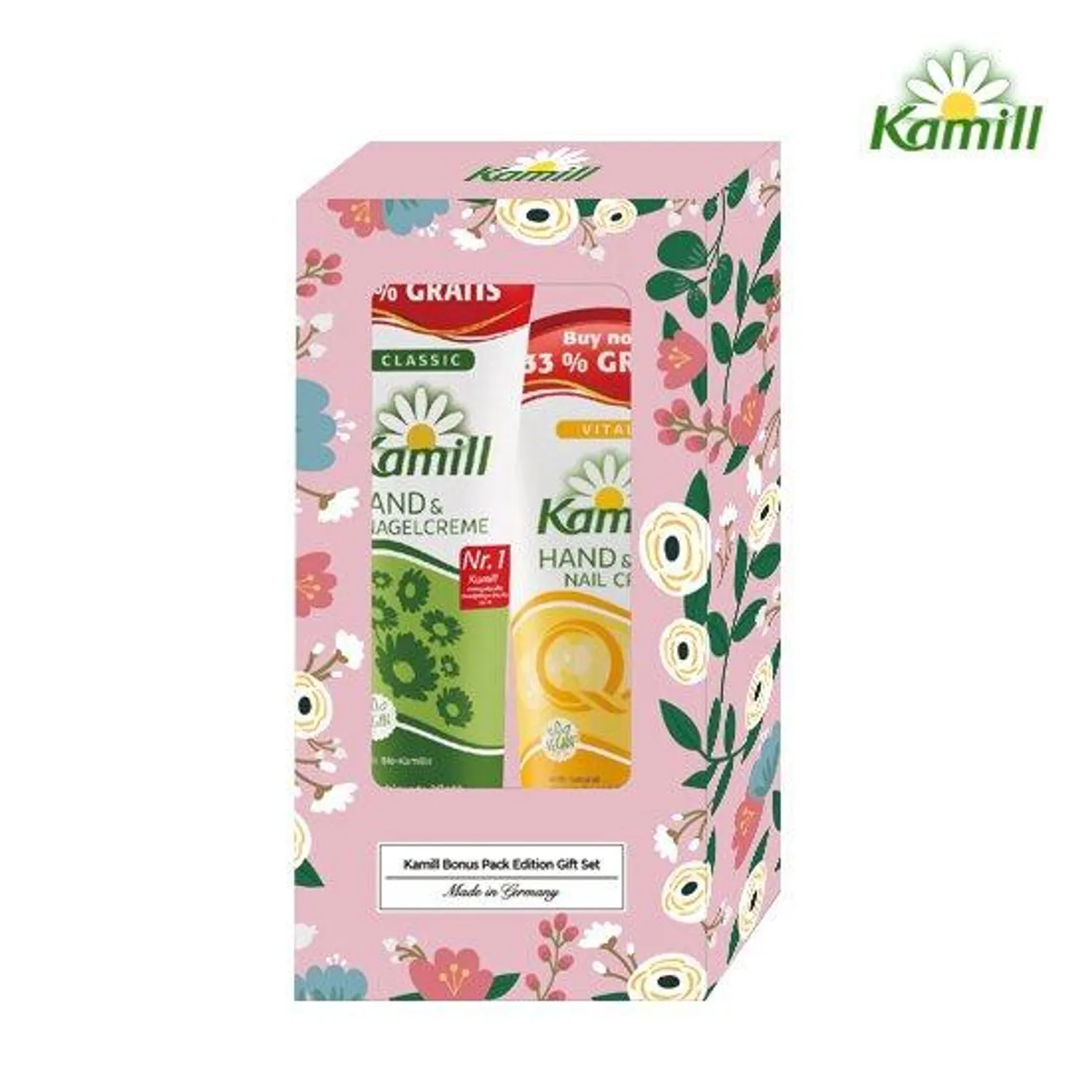 Kamill Hand Cream Extra Volume Double Pack (Classic 133mL + Vital Q10 100mL)