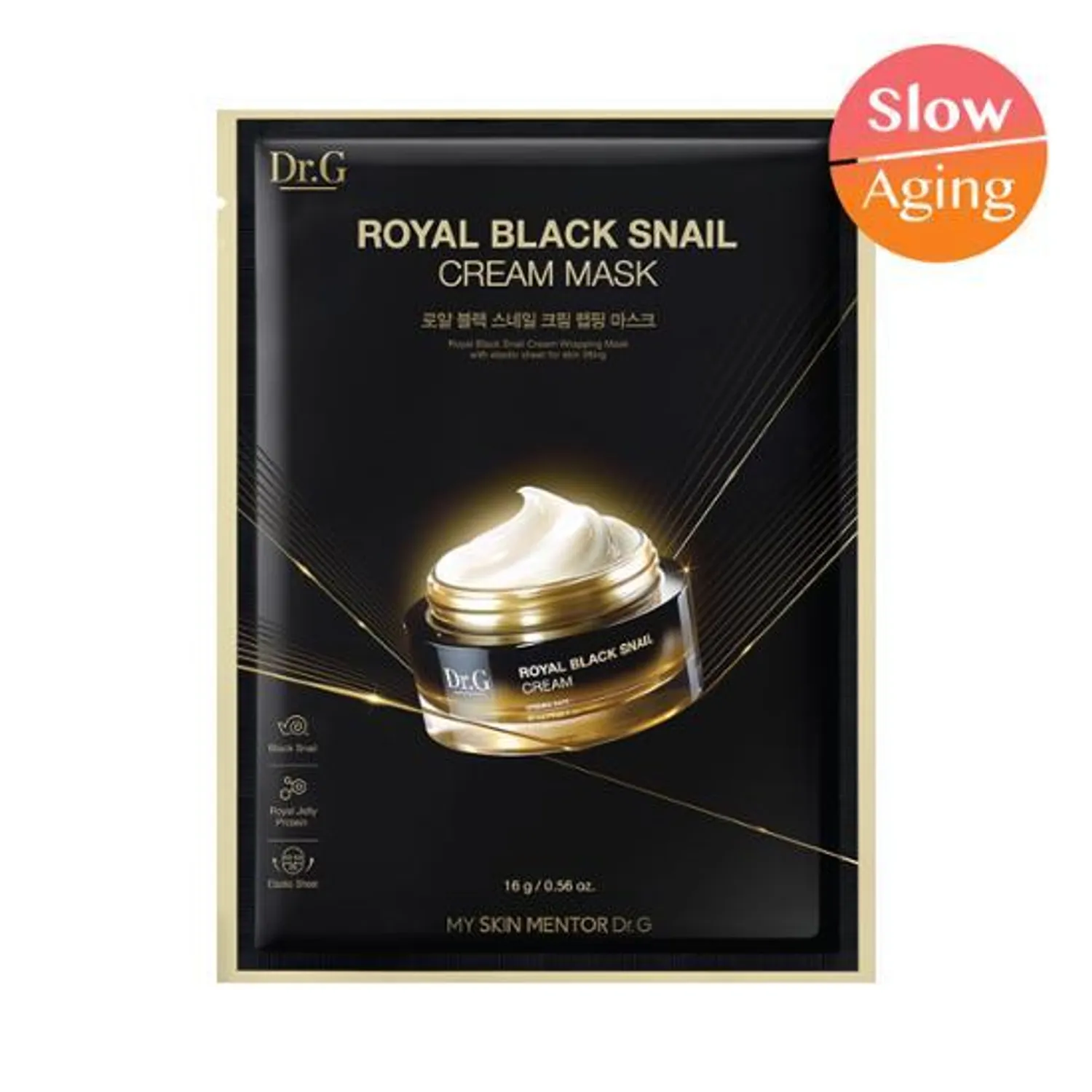 Dr.G Royal Black Snail Cream Mask Sheet 1 Sheet