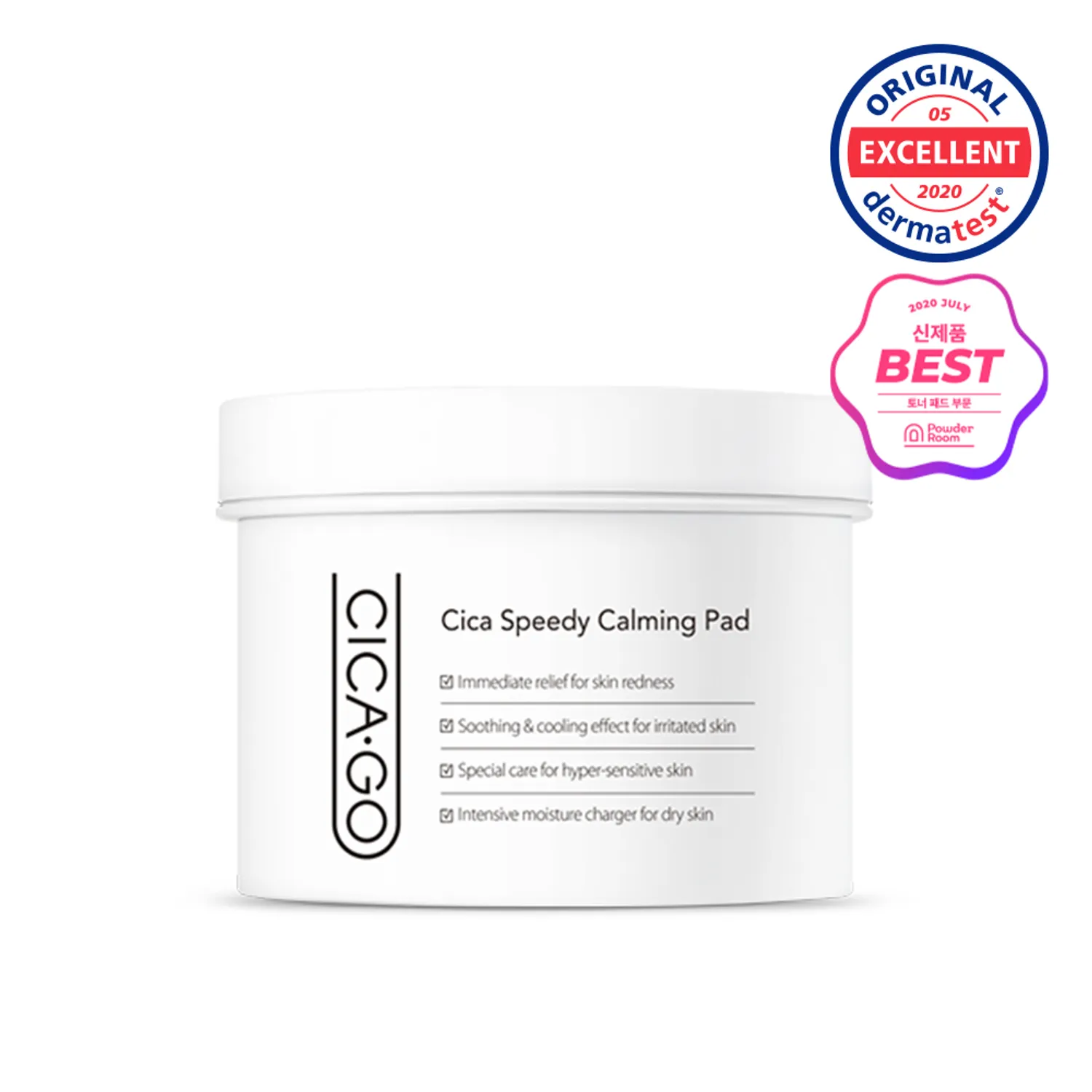CICAè·¯GO Cica Speedy Calming Pad 70 Sheets