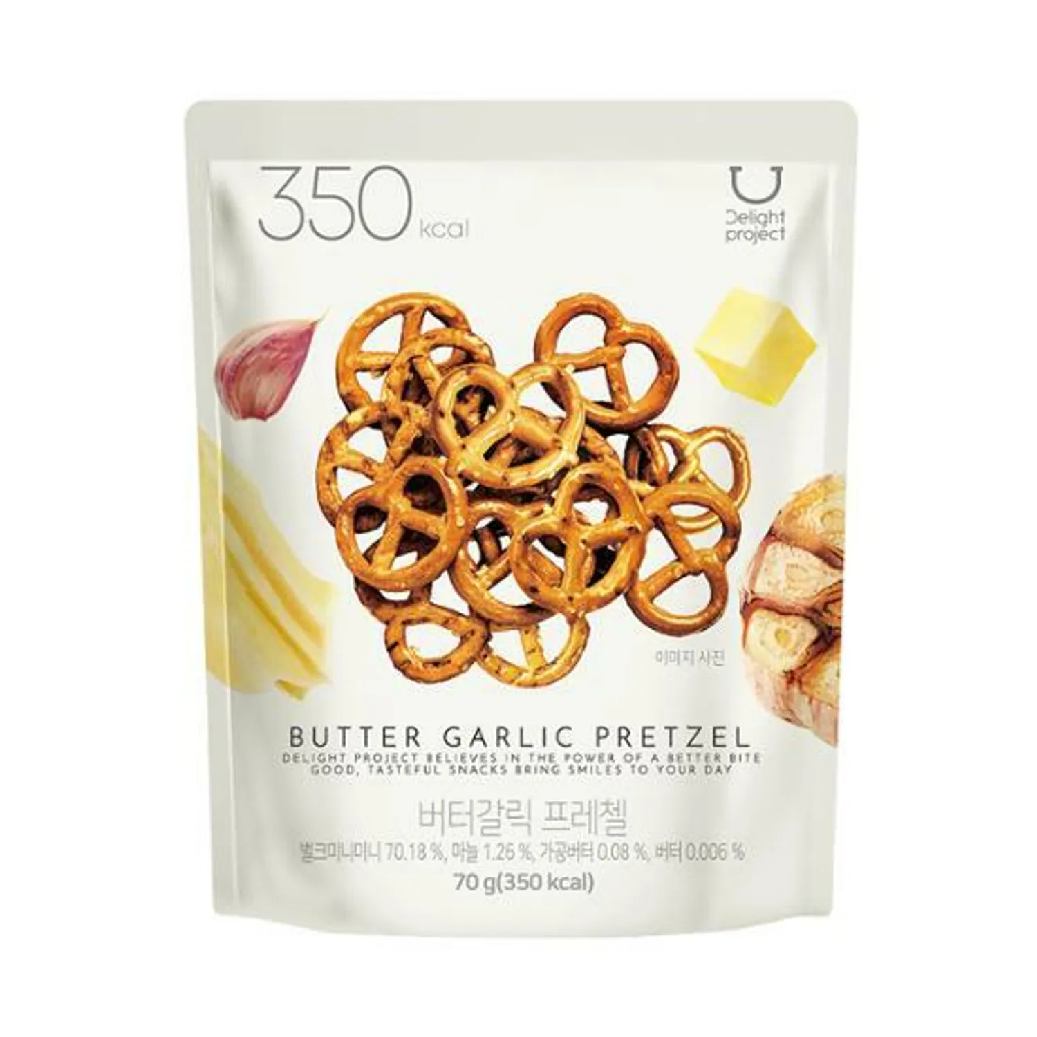 D Project Butter Garlic Pretzel 70g
